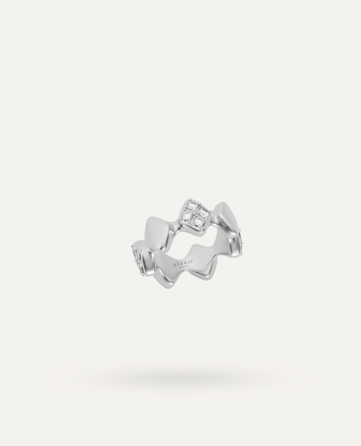 Velma Dainty Ring - Silver