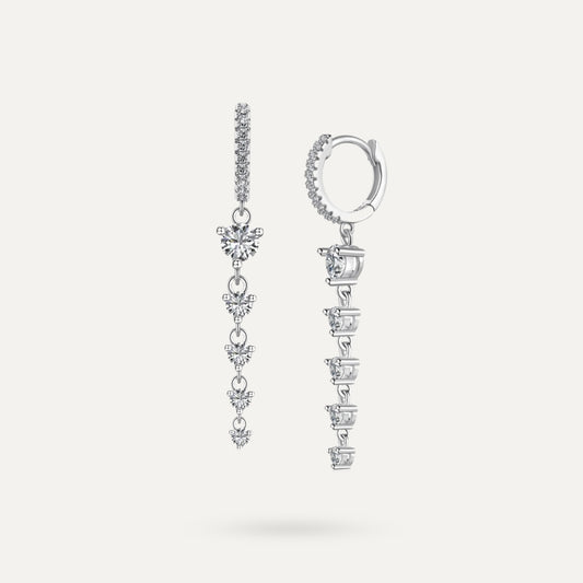 Dana Earrings - Silver