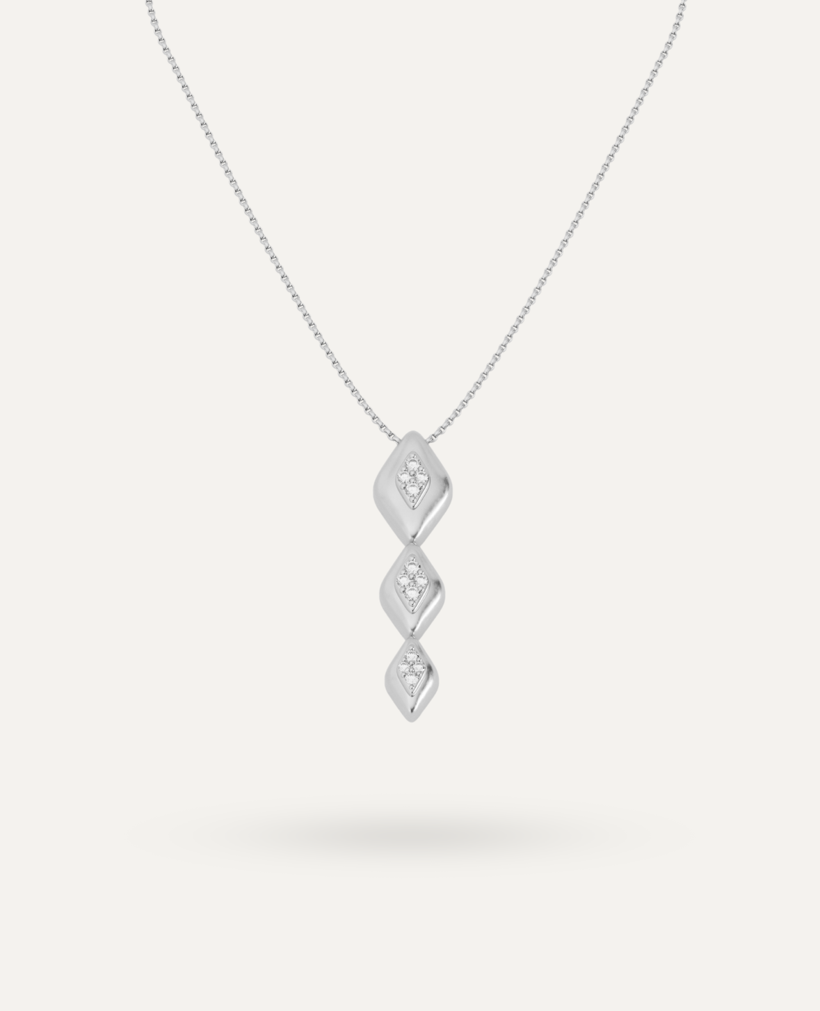 Velora Dainty Necklace - Silver