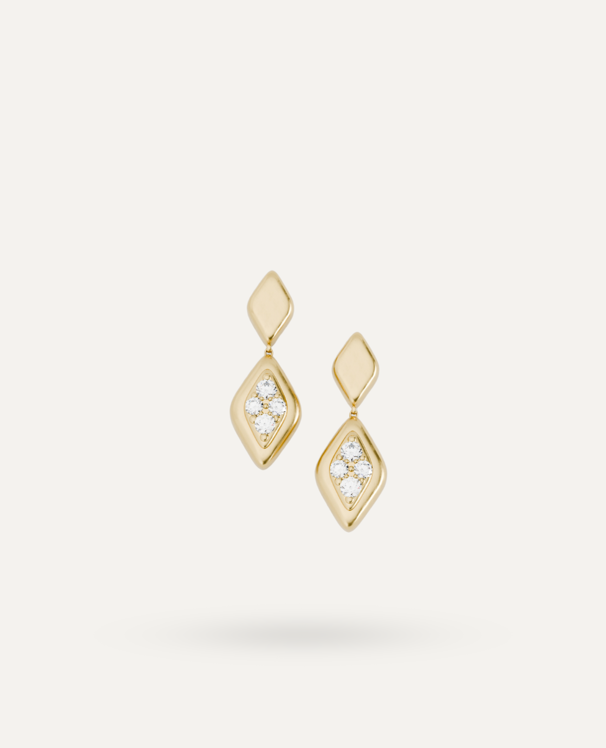 Velora Dangling Earrings - Gold