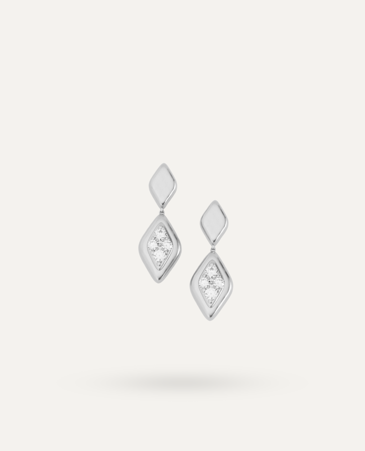 Velora Dangling Earrings - Silver