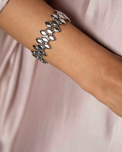 Velma Bold Bracelet - Silver