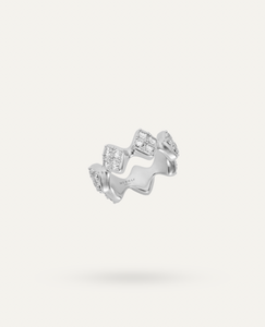 Velma Chunky Ring - Silver