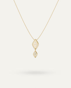 Velora Engravable Necklace - Gold