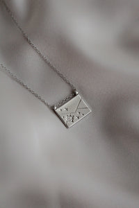 Love Letter Necklace - Silver