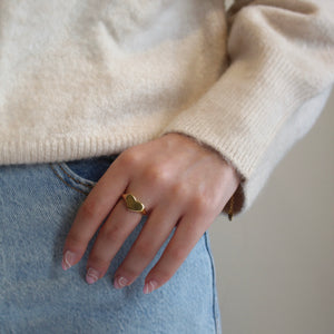 Heart Signet Ring